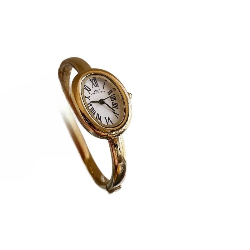 Classic trend women's watch elegant simple temperament 2025 waterproof quartz watch birthday gift