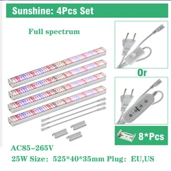 25W LED plant lights,100W led grow light unlock the growth code of plants. Provide suitable lighting to help plants thrive.