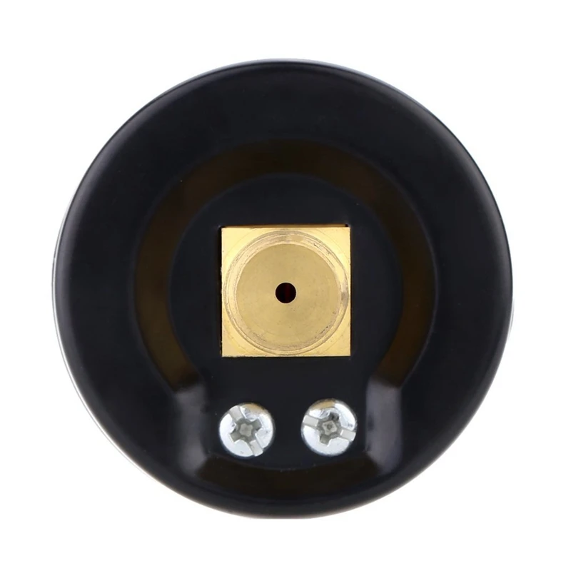 Manometro 3X-0-- 30Inhg 0-1 Bar Mini quadrante manometro per vuoto aria manometro nero