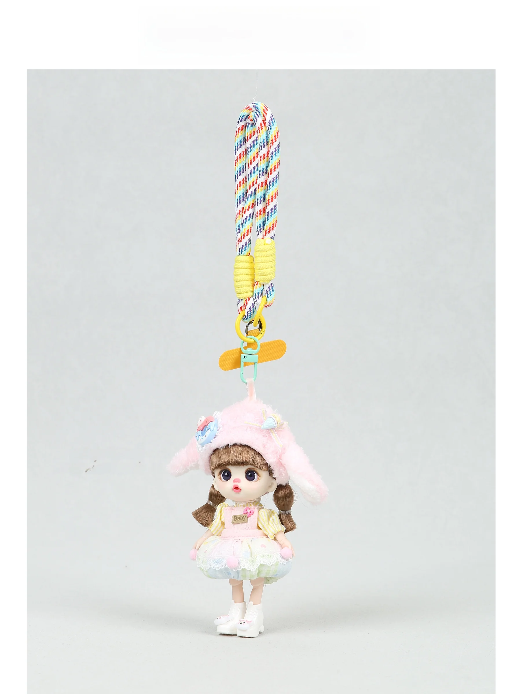 ロリフィン人形ペンダントクリエイティブ誕生日ギフトかわいいバッグ飾りガールフレンドおもちゃ人形置物唐珠渓ブランドベーシックスタイル