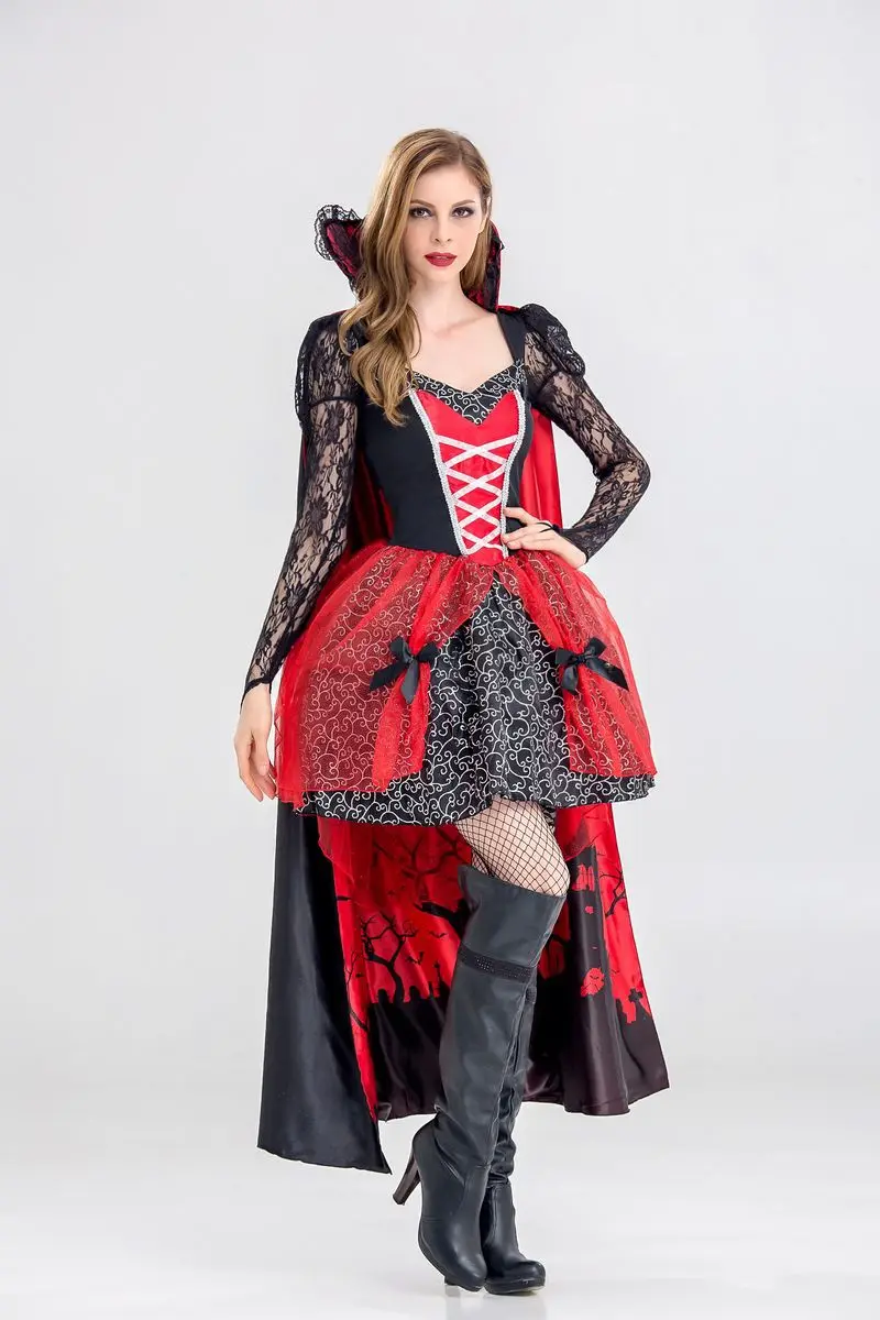 Déguisement Reine Démone Gothique Femme – photo 9