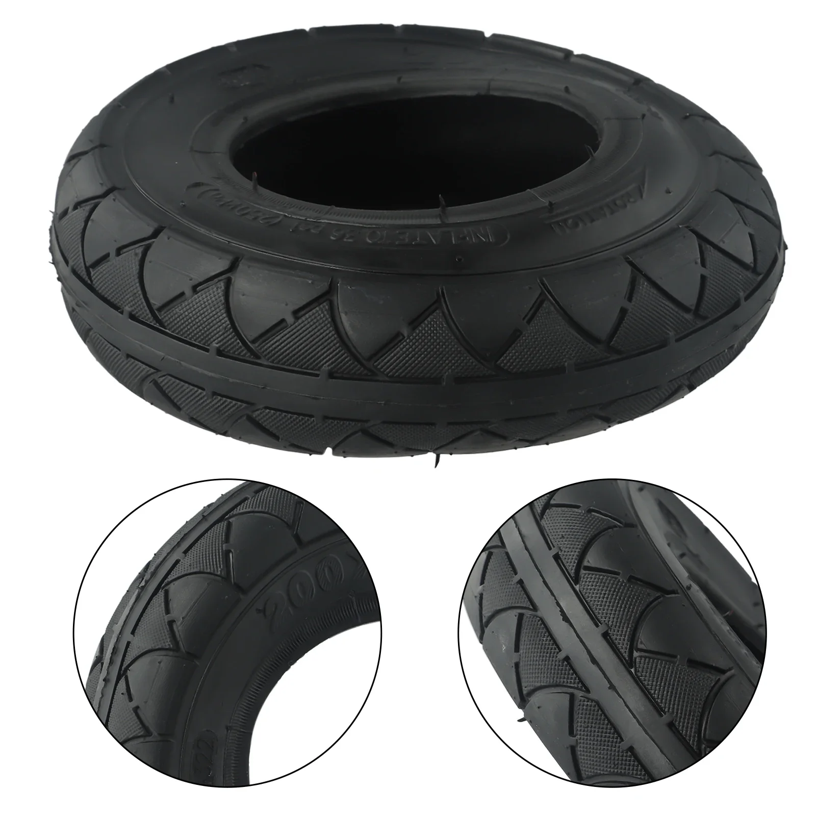 200x50 Electric Scooter Tire Inner Tube With Bent Valve For 8x2 Inch Electric Scooter Inner Tube Or Tire E-Scooter Parts
