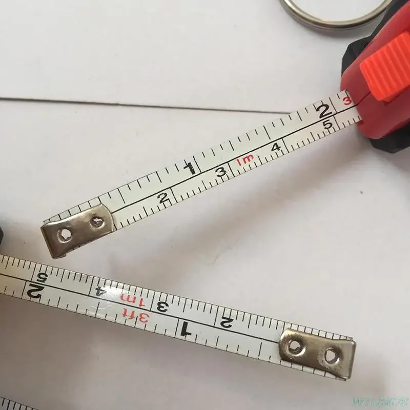 Mini Power Tape Measure Keychain Universal Pull Ruler Metric Tape Measure Retractable 1m Measuring Tape Meter Inch Tailor Tool