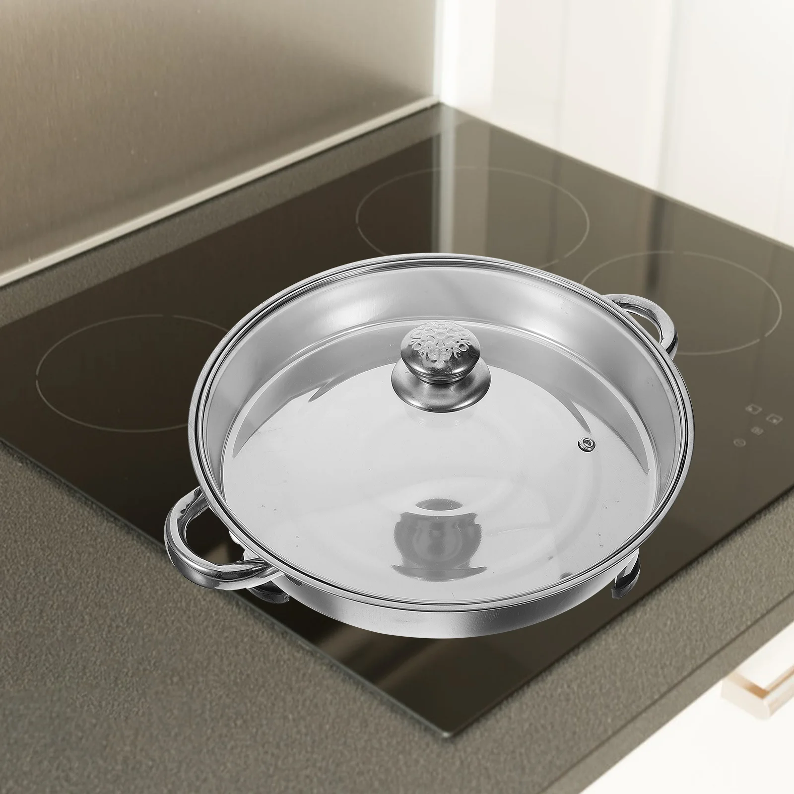 

Rectangular Fish Grill Pan Stainless Steel Roasting Tray Buffet Warming Pan Hotel Bbq Plate Griddle Plate Roasting Tray