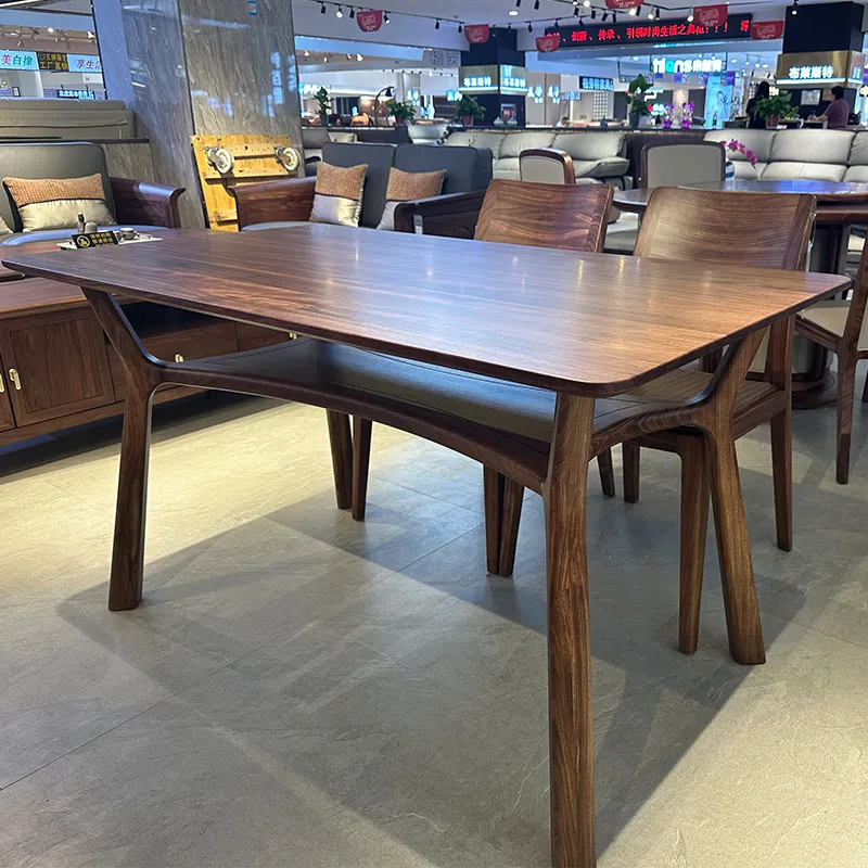 European Event Party Table Organizer Unique Wooden Nordic Modern Dining Table Restaurant Salon Wood Mesas De Jantar Furniture