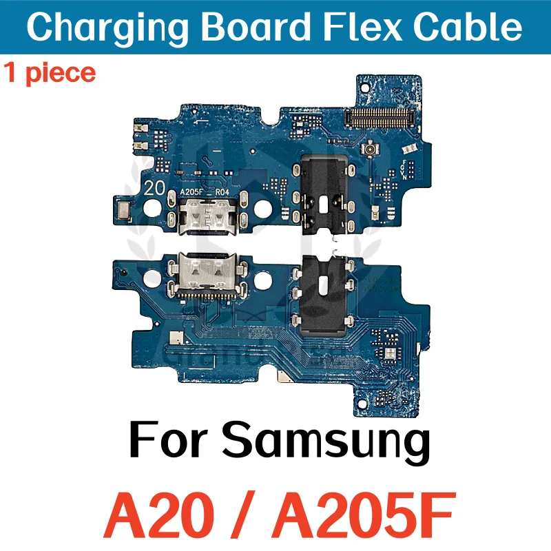USB-кабель для зарядки, гибкий кабель для Samsung A15 A16 A205 A21S A217 A26 A30S A315 A32 A50S A505 A515F, порт зарядного устройства, разъем для док-станции