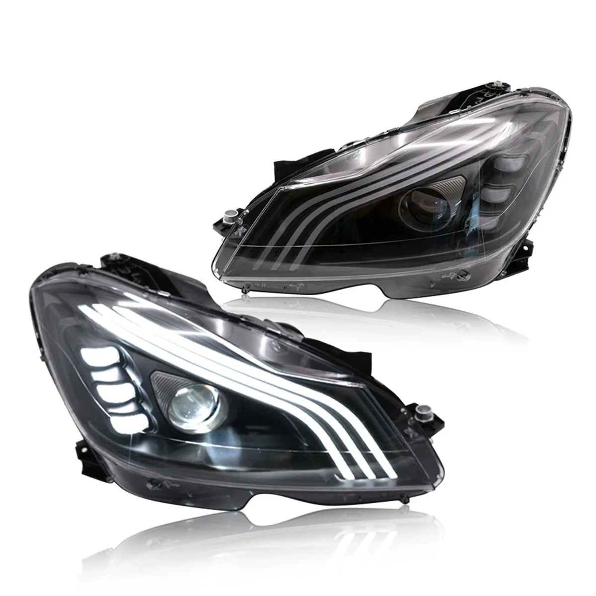 

Фара для Mercedes-Benz C-класса W204, система автомобильного освещения, 2008-2010 гг.