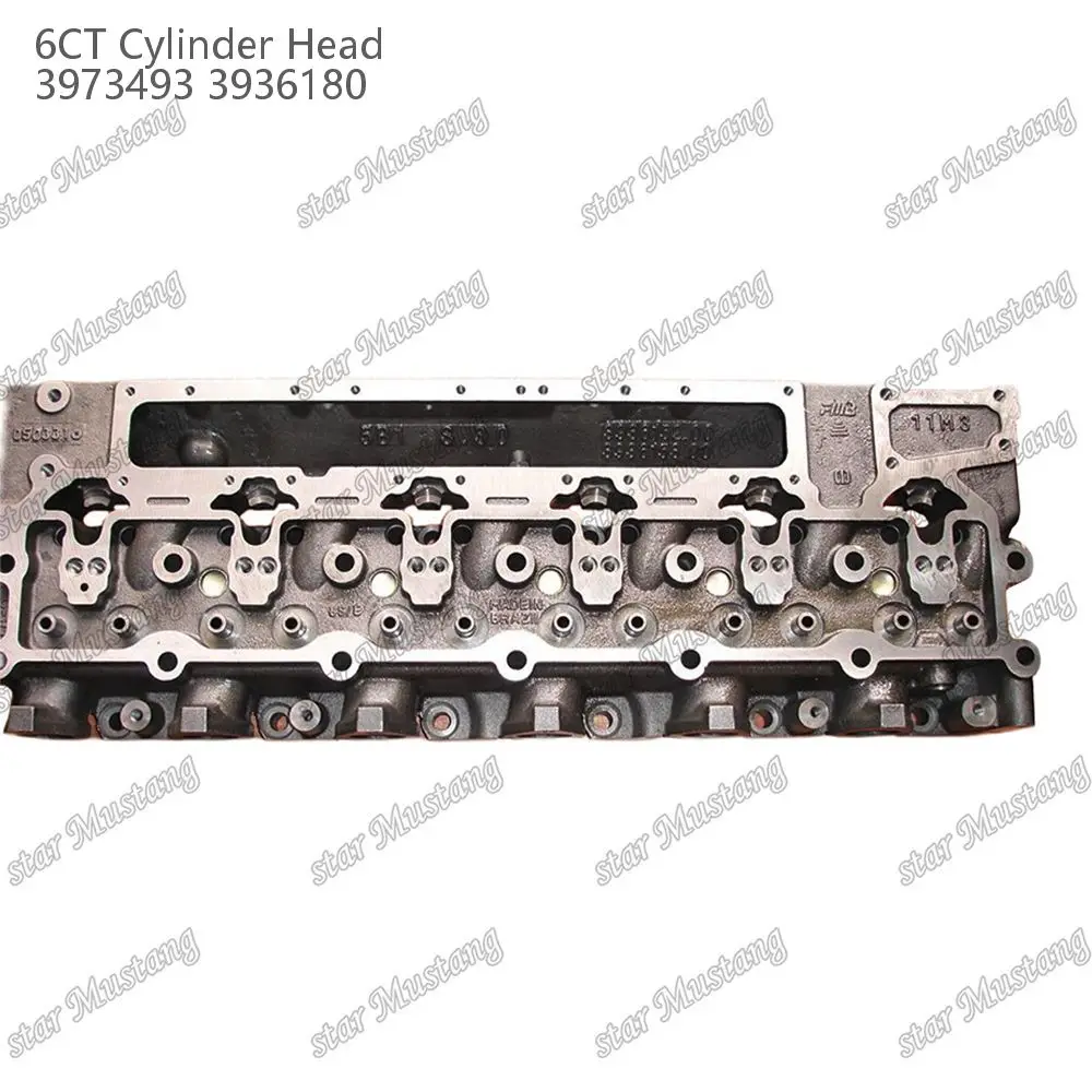 6CT Cylinder Head 3973493 3936180 Suitable For Cummins Engine