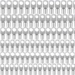 100/500 Pcs Bolt Hole Tinned Copper Lugs Ring Crimp Terminal Wire Welding Cable Connector Suit SC6-8 SC10-8 SC16-6 SC16-8 SC25-6