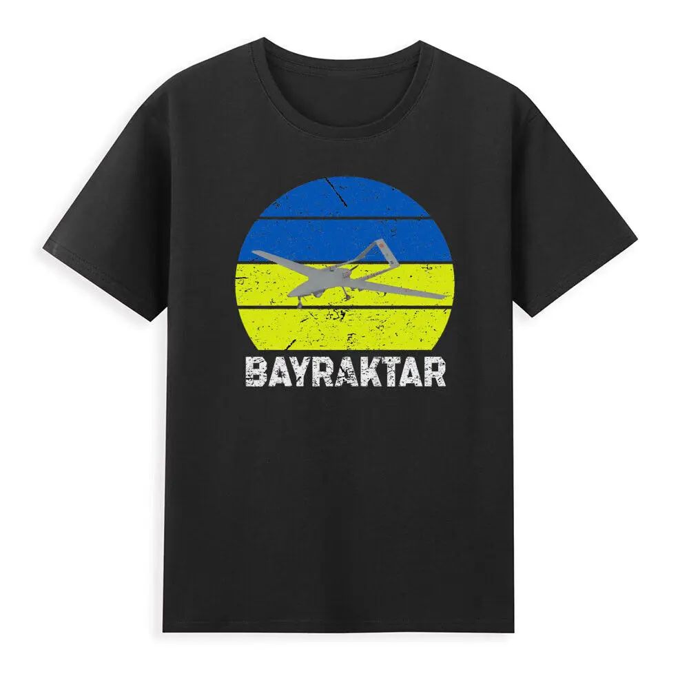 Bayraktar TB2 Turkish Drone Bayraktar Retro Men's T-Shirt Ukrainian Tee