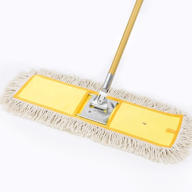 Flat dust push mop large