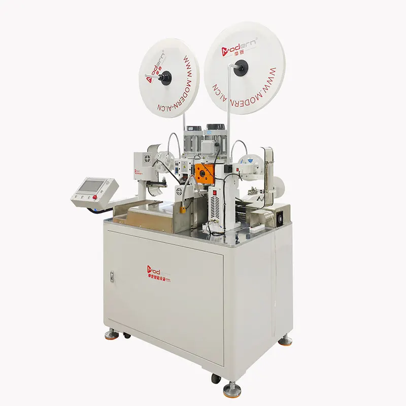 

Fully automatic servo double-head terminal crimping machine for wire cutting and stripping 30-14AWG