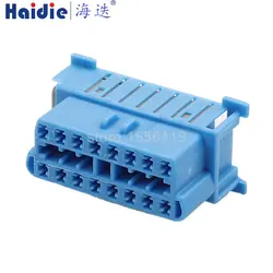 Arnés de cableado automático, conector de enchufe eléctrico, 1-20 juegos, 16 Pines, 1418984-1