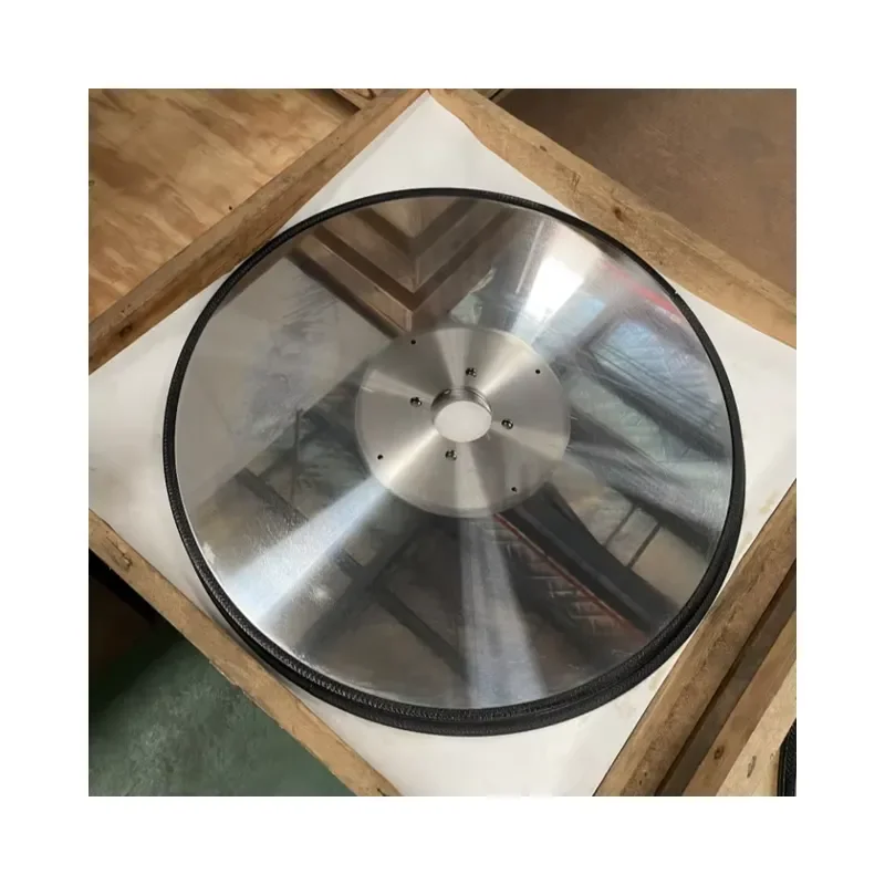 Log Saw Blade Facial Tissue Cutter Toilet Tissue Circle Knife Large 610mm Round Blade with Grinding Wheels D2 1.2379