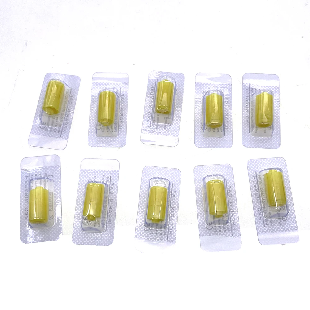 Pet Cat Dog Animal Heparin Cap Sealing Tube Attching To IV Cannula Catheter Mounthing With Luer Lock Sterile Single Use Tools