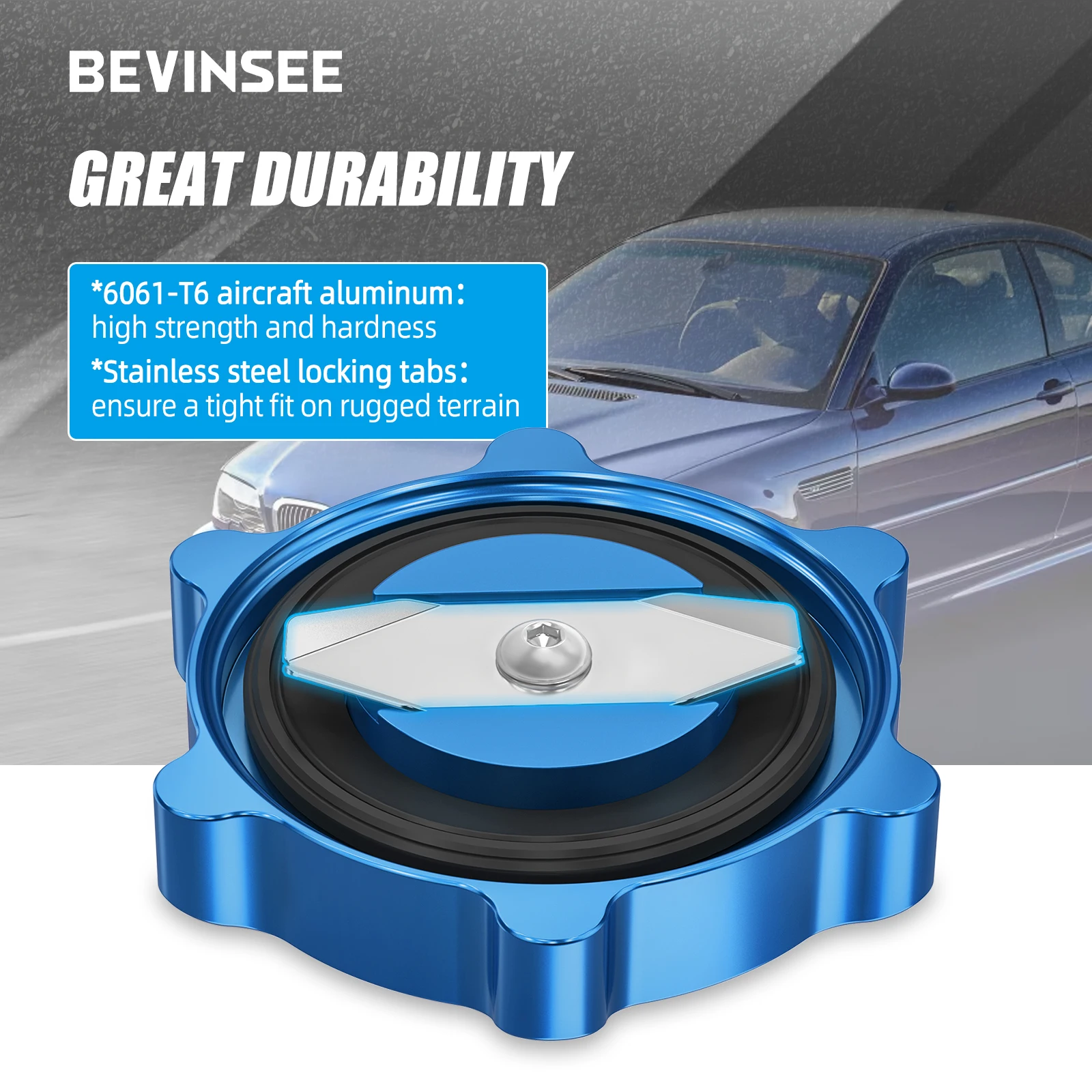 Aluminum Oil Cap Cover 11127509328 for BMW E36 E46 E90 E30 E39 E60 Z4 X3 E83 X5 E53 E70 323i 325i 328i 330i 525i 528i 530i