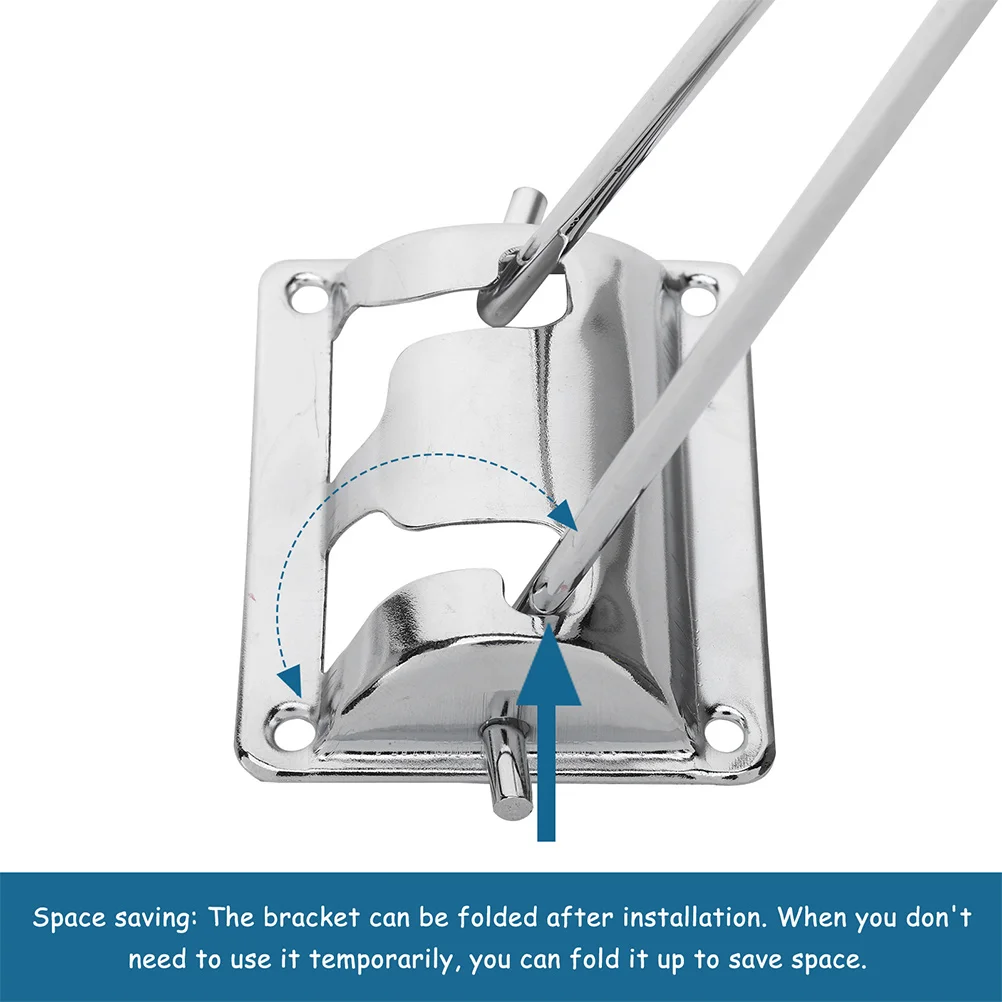 6 قطعة طاولة قابلة للطي سيقان دبوس الشعر المعدنية قابلة للاستبدال لأجهزة الكمبيوتر المحمول مكتب طاولة القهوة لتقوم بها بنفسك مشروع أرجل قطع الأثاث المنزلية #4