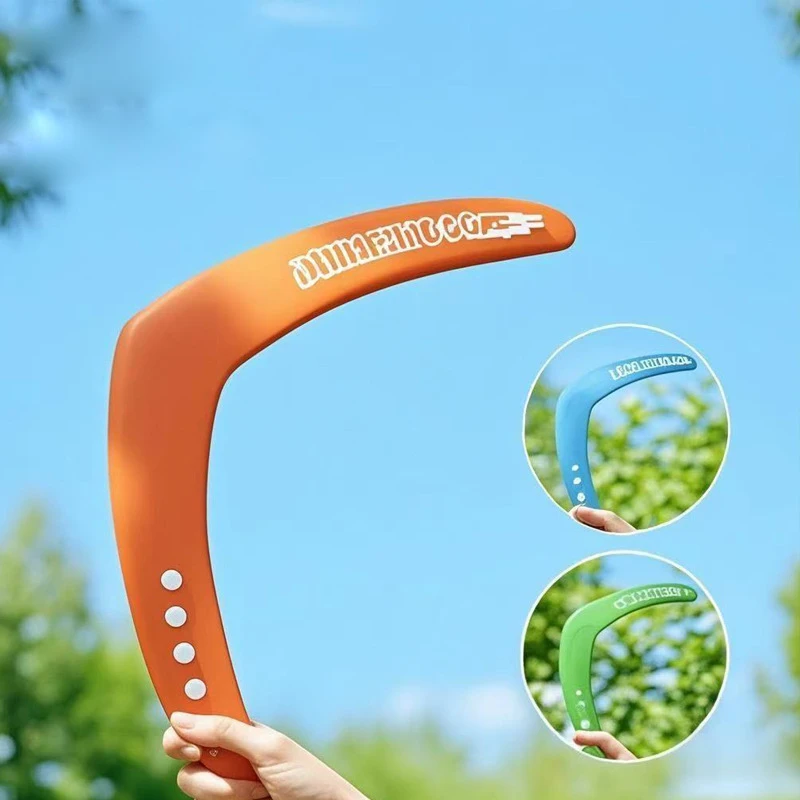 ของเล่นบูมเมอแรงนุ่มสำหรับเด็ก ของเล่นจานร่อนสามใบสำหรับเล่นกลางแจ้ง เกมกีฬาแบบอินเทอร์แอคทีฟสำหรับเด็กและผู้ปกครอง ของขวัญสำหรับคลายเครียด