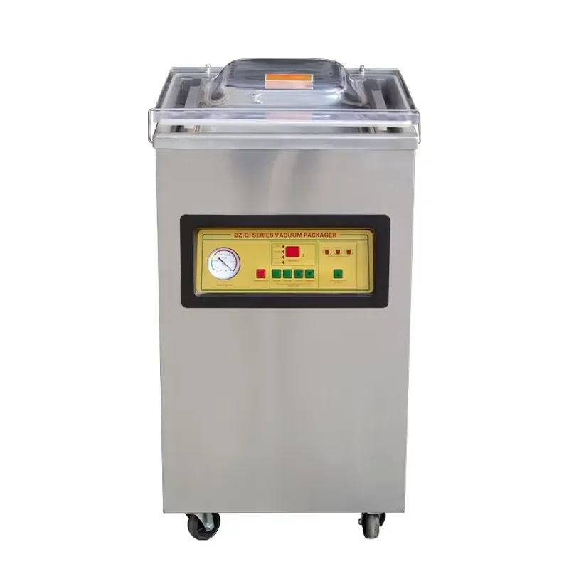Automatic Industry Food Sausage Meat Seafood Vacuum Sealing Machine Packaging