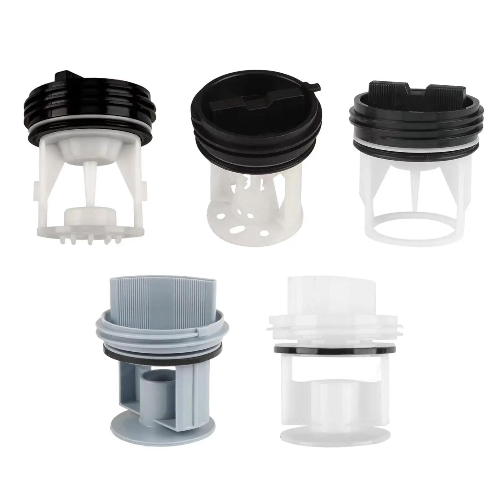 Washing Machine Drain Pump Cover Reliable Repacement Sturdy Compact Assembly Easy Installation Water Plug Parts Accessories