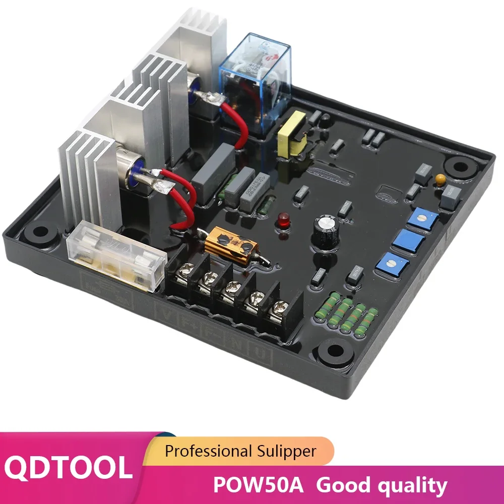 POW50A Good quality generator avr automatic voltage regulator stabilizers for brushless alternator parts