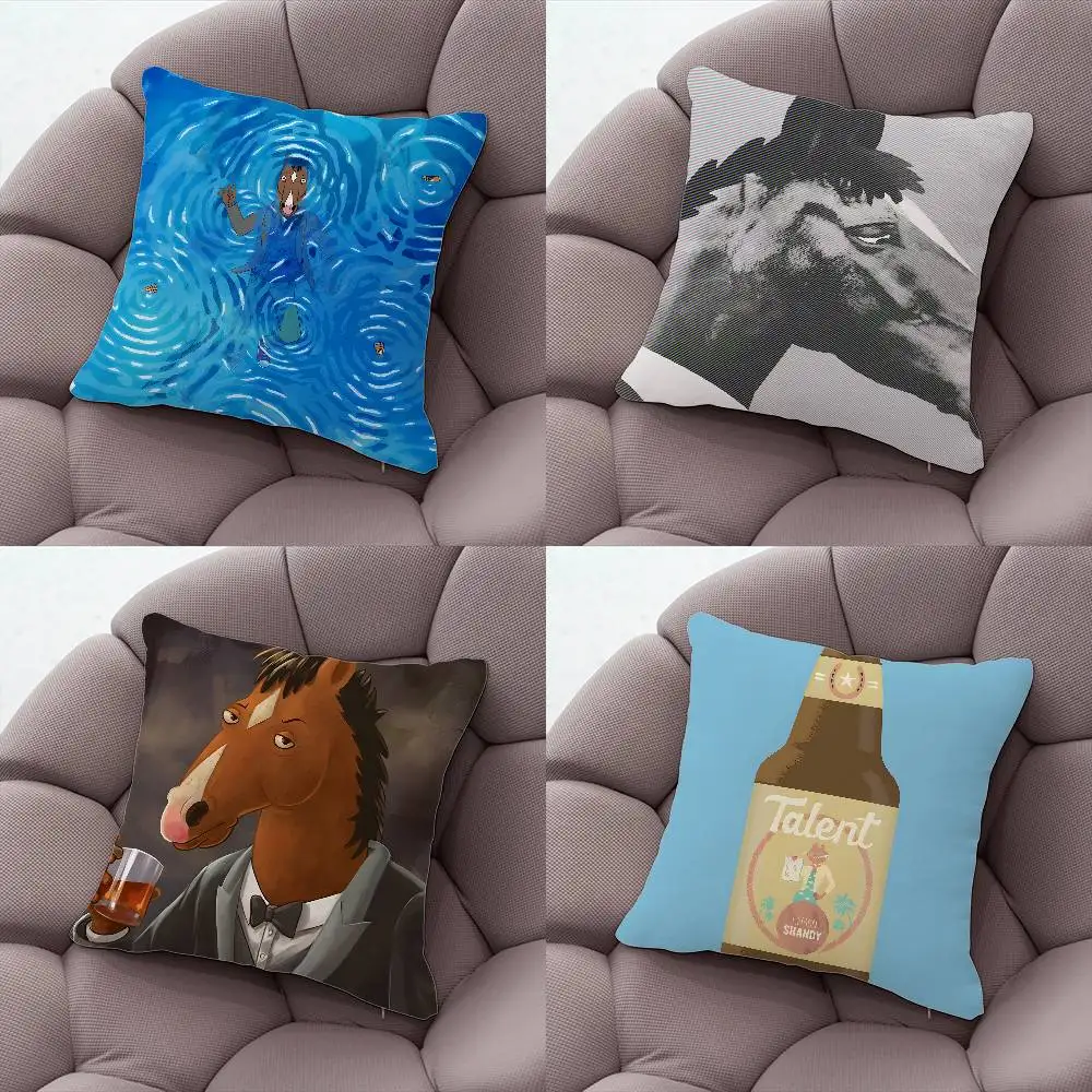 

Anime B-BoJack H-HoRSeman Pillow Case Pillow Case Living Room Sofa Cushion Cover Suitable For Home Bedroom Room Decoration