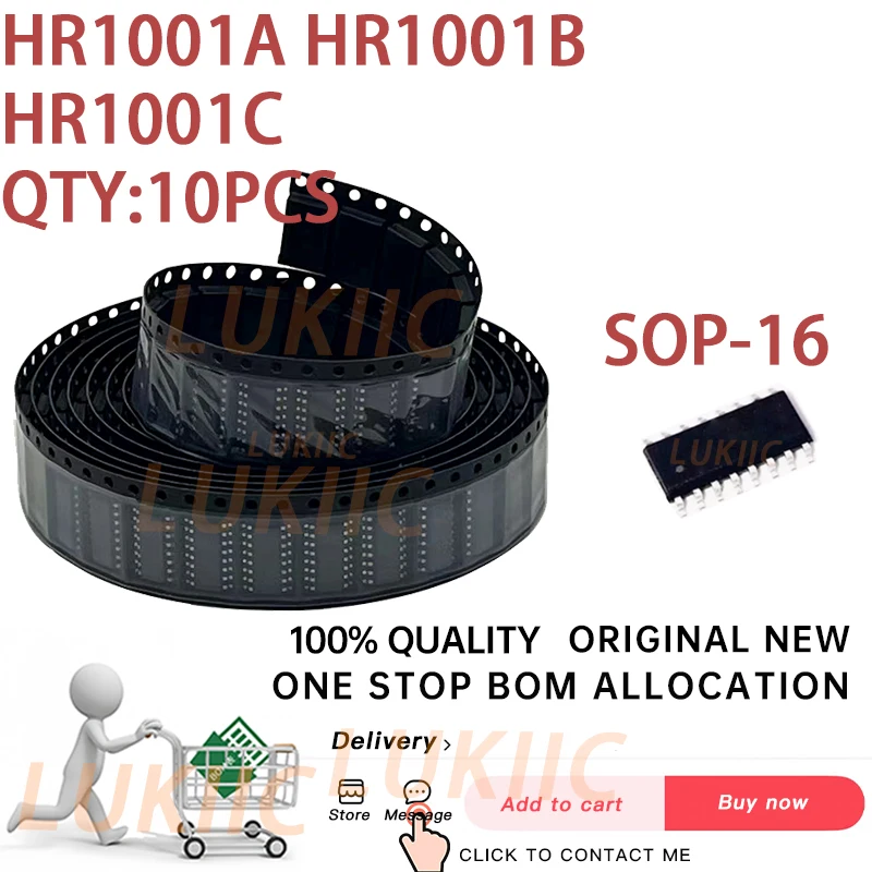 Hr1001a hr1001b hr1001C HR1001AGS-Z HR1001BGS-Z HR1001CGS-Z sop-16、100% 新品、10個