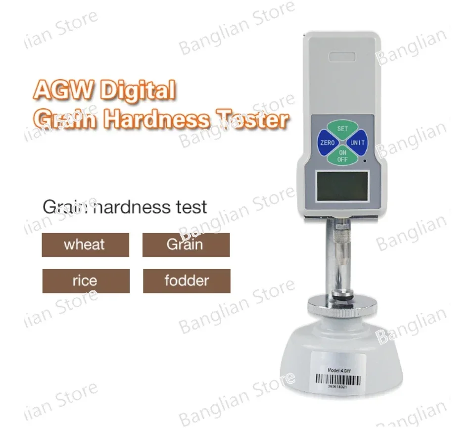 Digital Grain Hardness Meter Durometer Agricultural Instrument Corn Bean Gauge Max 20kg/196N  Sclerometer