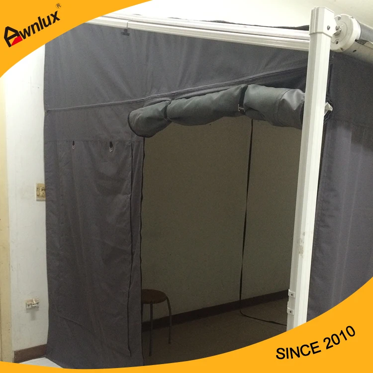 عالية الجودة المحمولة متنقل تخييم المنبثقة Awnig خيمة طبقة مزدوجة بولي كلوريد الفينيل البوليستر النسيج الألومنيوم القطب للتخييم في الهواء الطلق