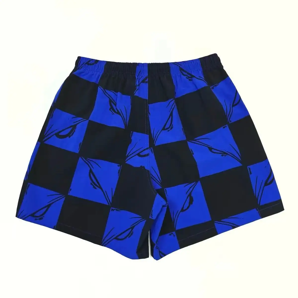 Matty Boy Anti Promo Hoodie Love Blue Black Checked Beach Shorts