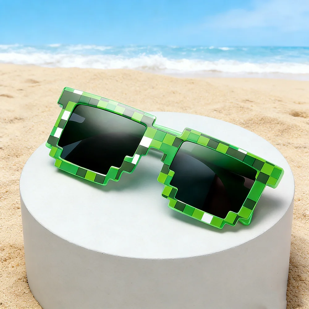 Vintage Square Retro Unisex Sunglasses - Image 6