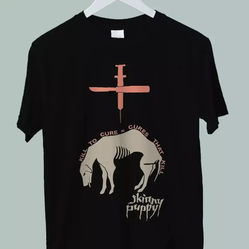 Skinny Puppy Canadian Industrial Music Group Kill To Cur T shirt size S 5XL