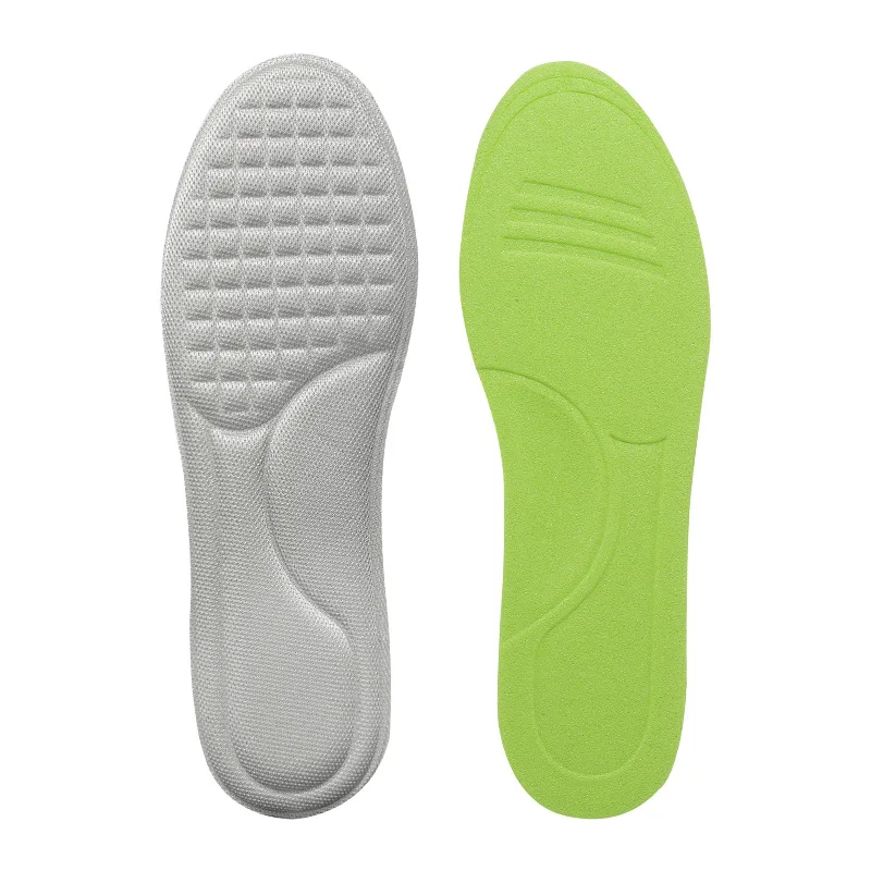 Sports Insoles for Shoes 5D Massage Soft Deodorant Breathable Shock Absorbant Cushion Running Insoles For Feet Men Women