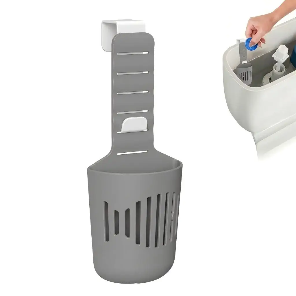 Silikon-Toilettentank-Tablettenhalter Vielseitiger WC-Reiniger und Geruchsneutralisierer zum Aufhängen
