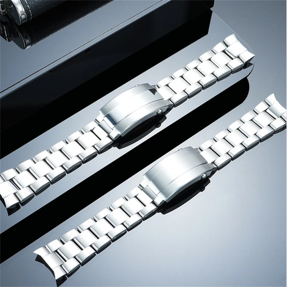 

22mm curved metal strap for century old zero super ocean A173752 A17366D A17376A A173762 curved stainless steel watch band