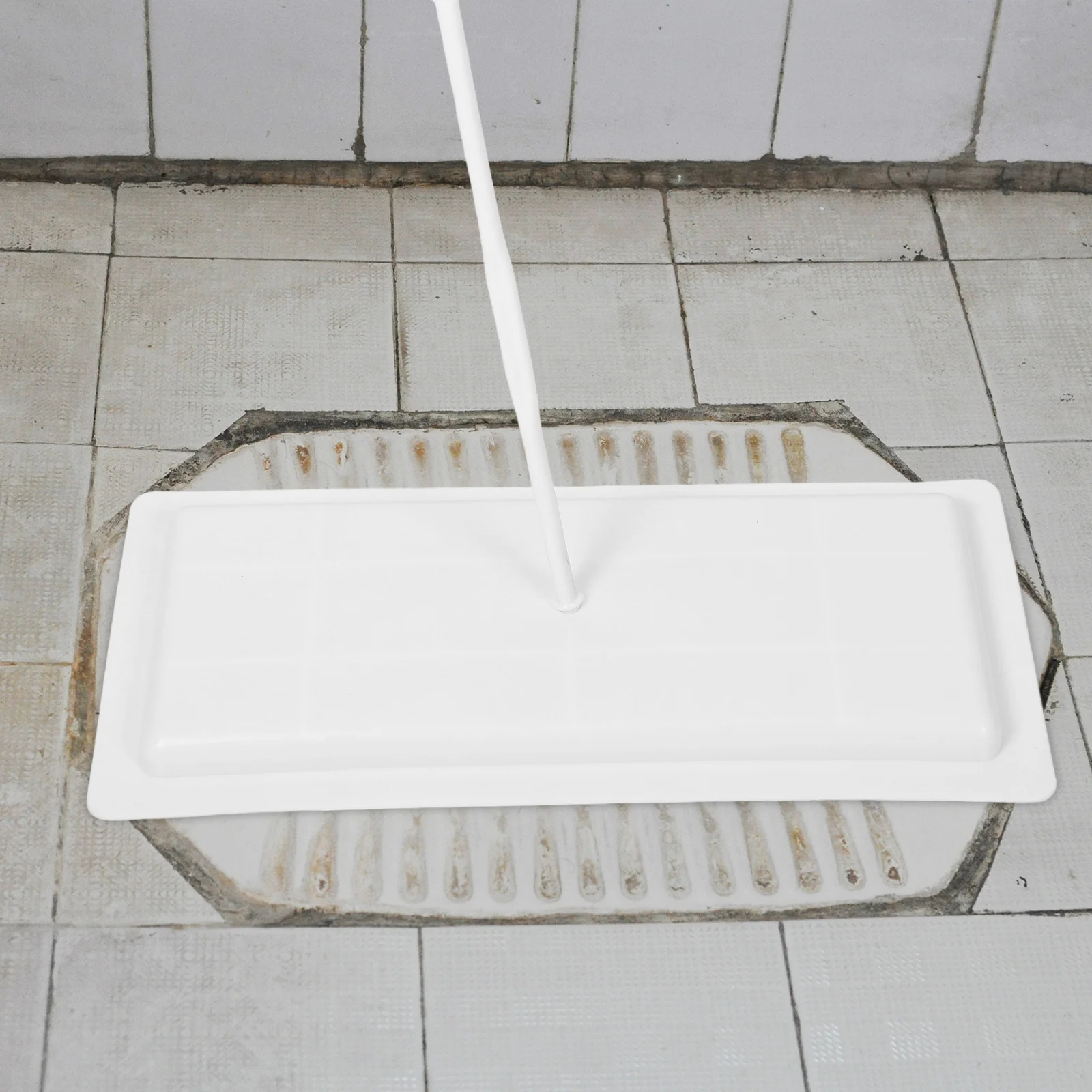 

Anti-Odor Squat Toilet Cover Abs Thickened Nonslip Easy Install Modern Style Bathroom Accessory Squat Pan Lid Replacement