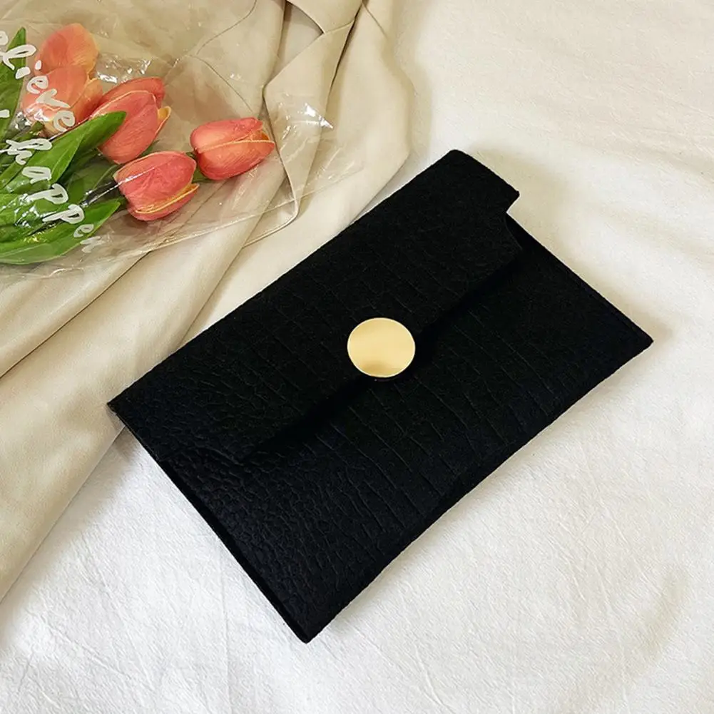 Small Shape Clutch Elegant Envelope Clutch Bag with Magnet Closure Capacity Portable Handbag for Women Lightweight for Coin