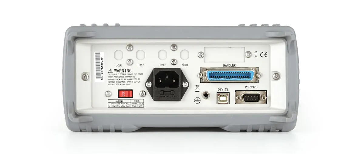 Fast arrival Tonghui TH2810B+ digital LCR meter  100Hz,120Hz,1kHz,10kHz, Basic accuracy 0.1%