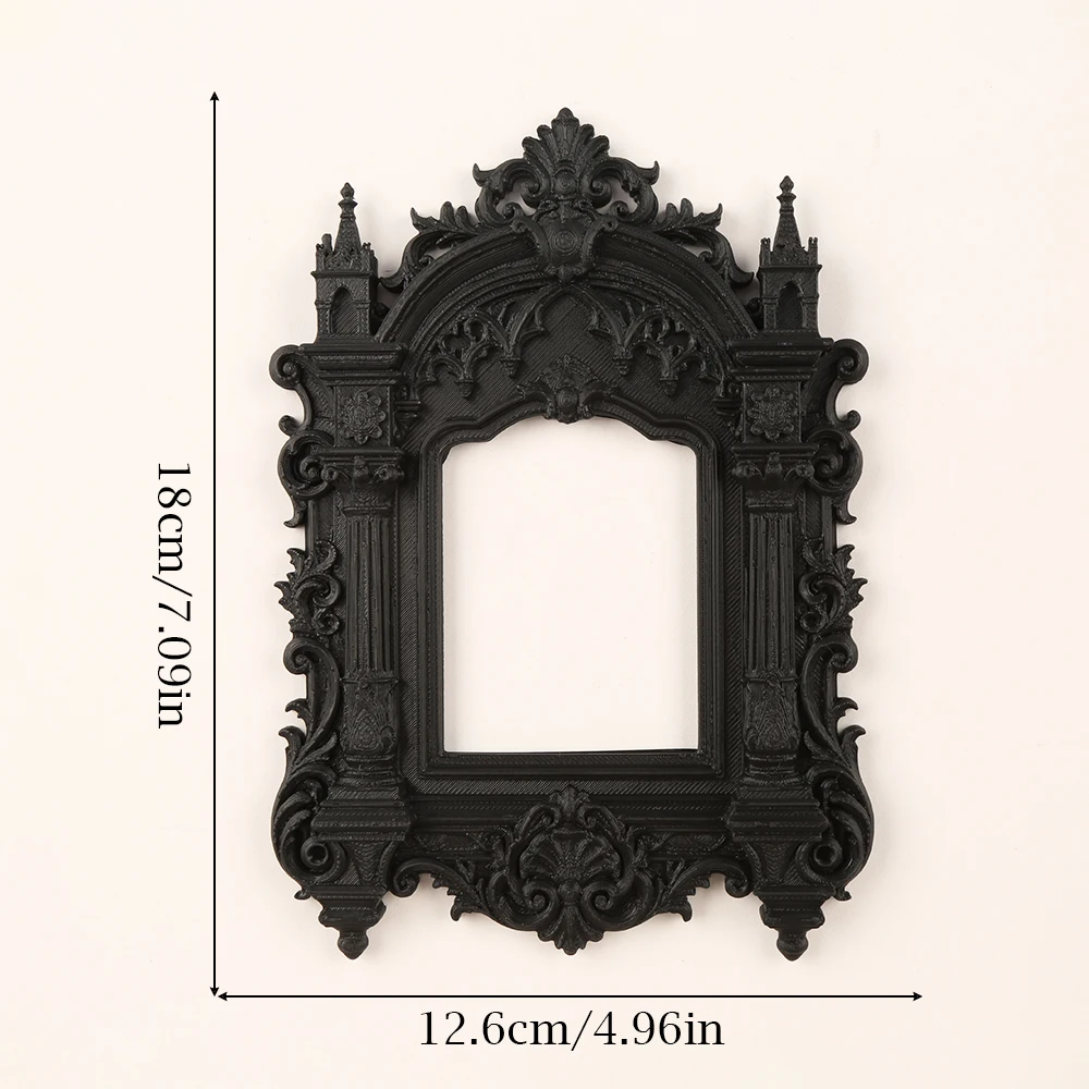 Cross-border Gothic castle relief photo frame decorations, suitable for wall hanging decoration of vintage home interiors - view 6