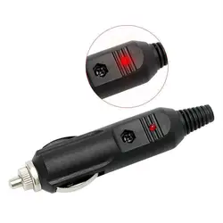 Adaptador de conector de enchufe LED para encendedor de coche, 12V-24V, adaptador iluminado para RV, barcos, camiones, accesorios