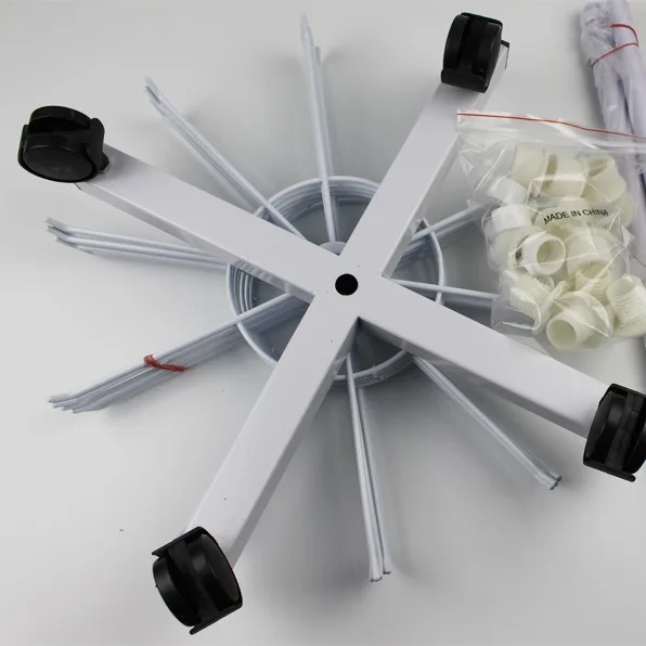 Display rotante multistrato Ra del venditore ambulante con rotelle per cappelli, gioielli, guanti, sciarpe, accessori Faion