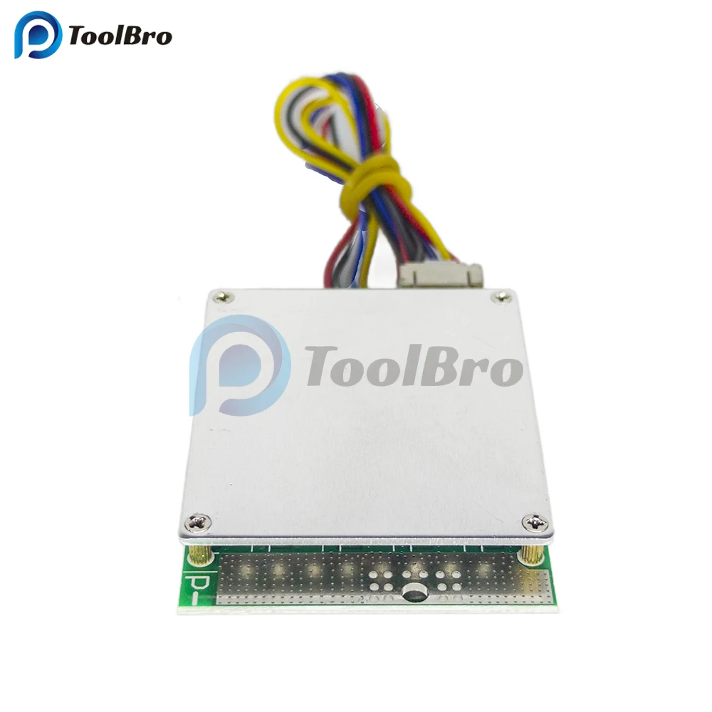 Imagem -06 - Lithium Iron Phosphate Bms Battery Protection Board com Equilíbrio Alta Corrente f Car Start Inversor 4s 12v 100a Lifepo4
