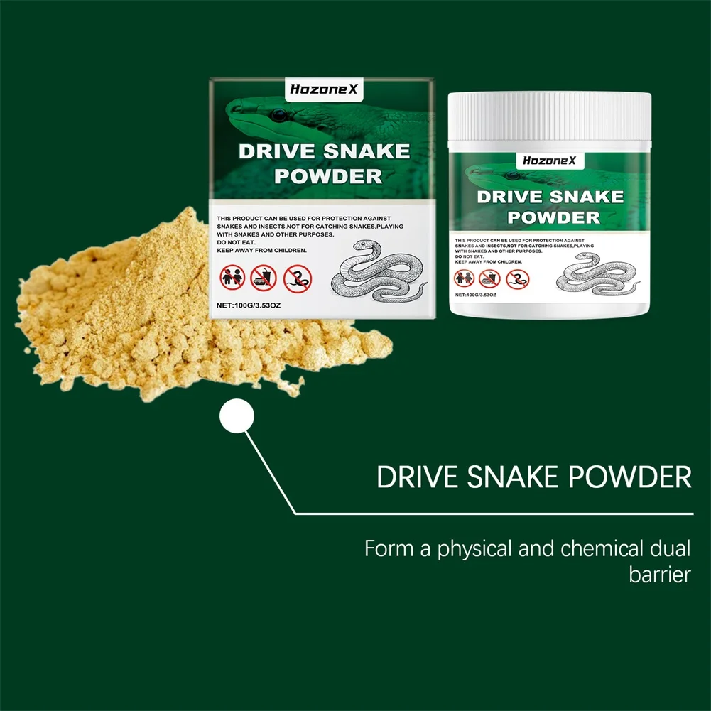 Snake Repellent Powder For Yard Outdoor Snake Deterrent Granules Long-Lasting All-Weather Protection Garden Lawn Protection ﻿