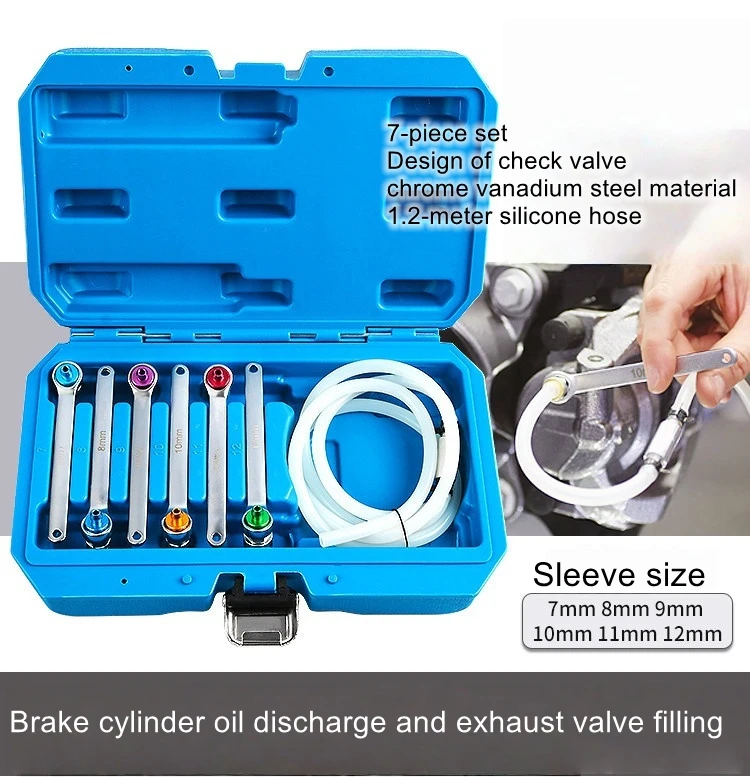 

Brake cylinder screws, oil drain socket wrench, brake system exhaust wrench, clutch manual tool for the entire vehicle series