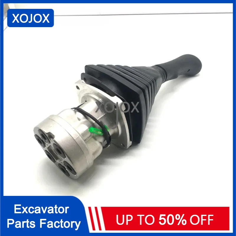 XOJOX For Doushan Daewoo DH220-5 Hyundai 200/220-5-7 joystick handle pilot valve assembly Excavator Accessories