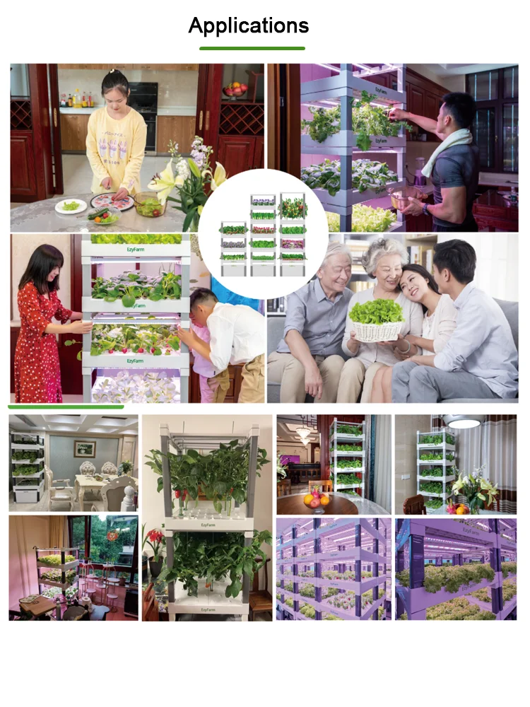 

Microgreens Kitchen Tower Indoor Farming Grow Smart System Your Personal Indoor Farm