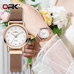 8115 Magnetic Strap With Automatic Adsorption Strap Quartz Watch Women's Watch