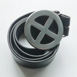 NEW Man Super-Cool Metal Costume Belt Buckle Flim Metal Belt Buckle Black1.5