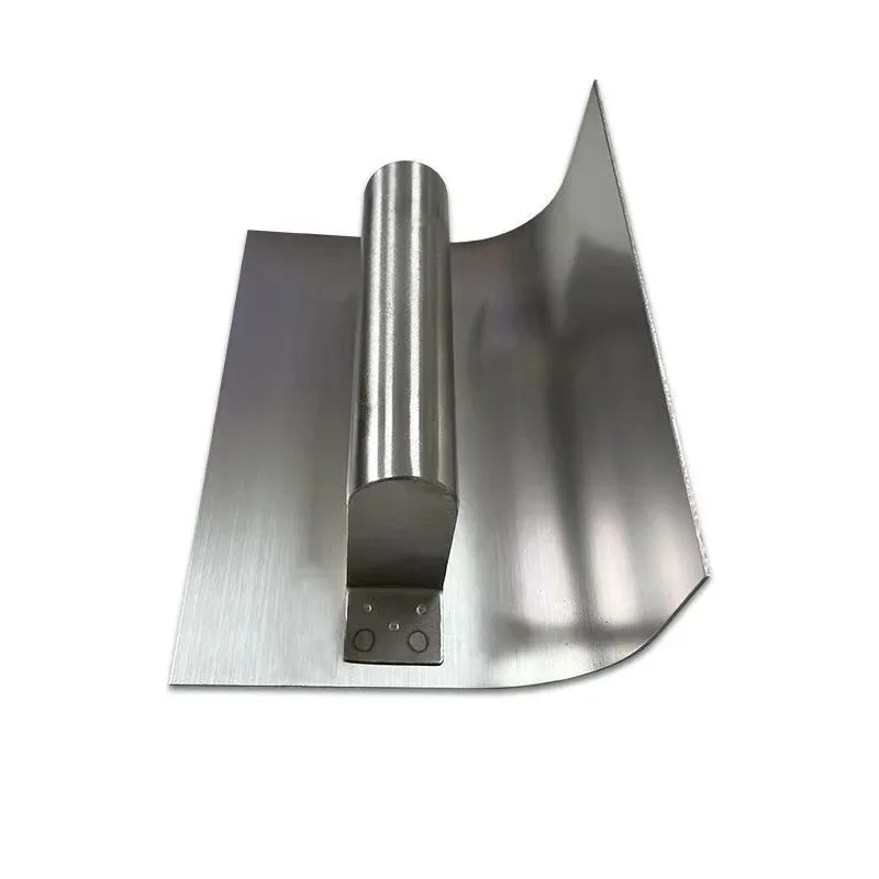 Stainless Steel Internal External Corners Plastering Board Round Arc Angle Trowel - Colored Sand Sand Pressing Tool