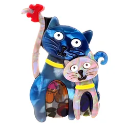 handmade fashion animal accessories pin acrylic cartoon dog brooch clothing bag badge ﻿